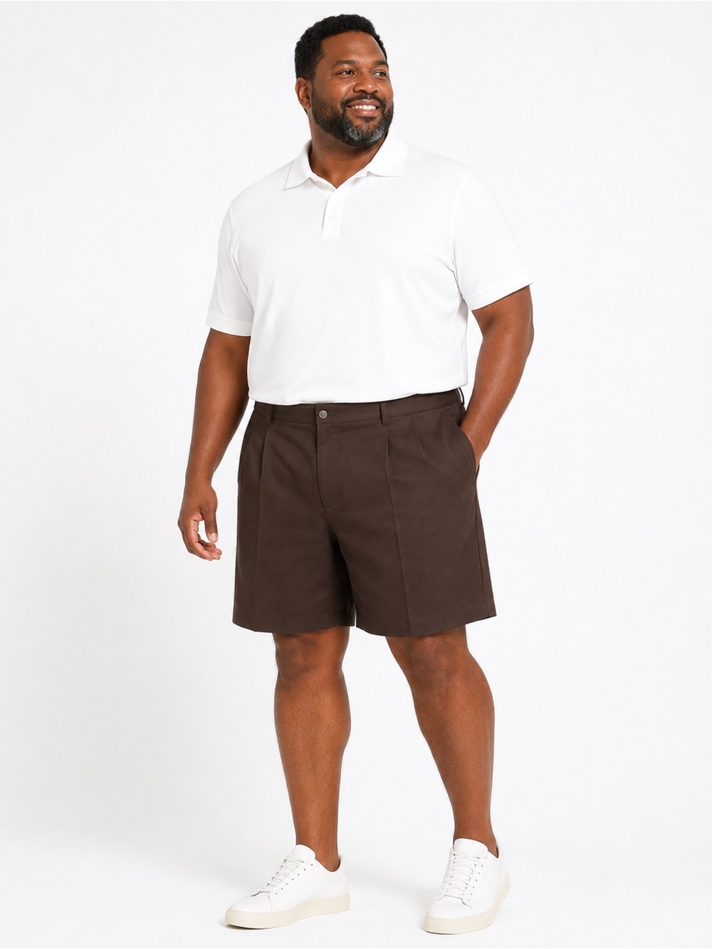 Cool 18 Pro Black Dress Shorts Size 44 Lightweight Career Golf